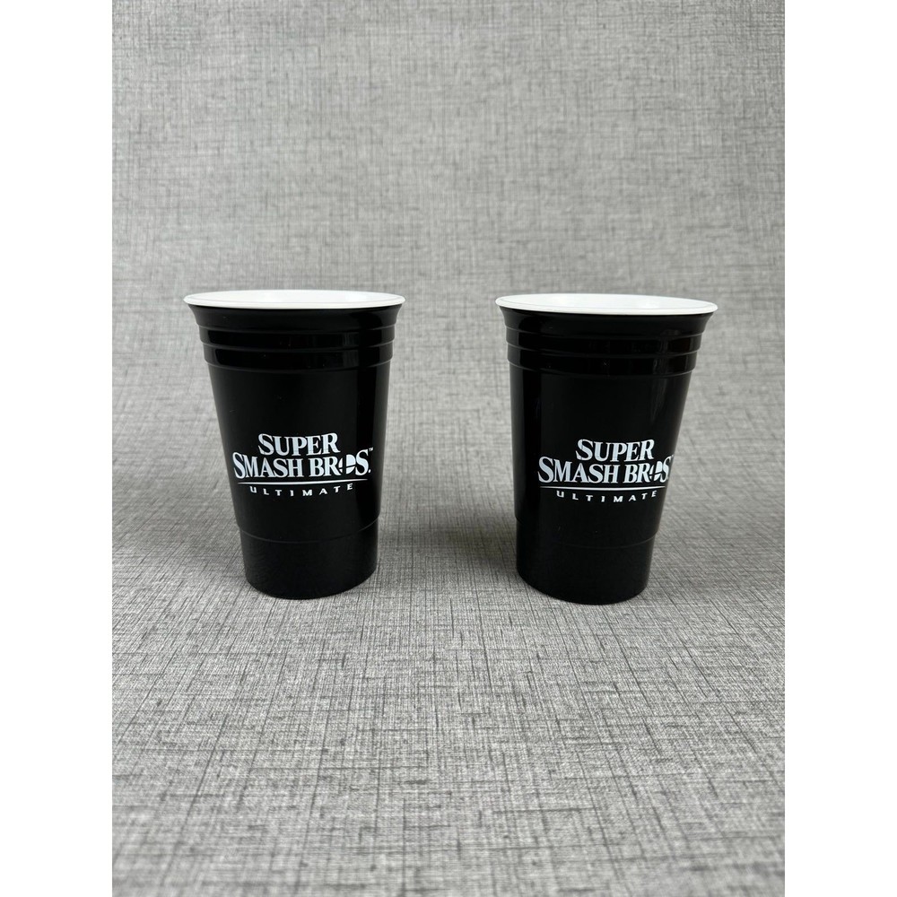 (NEW) RARE Super Smash Bros Ultimate Nintendo Switch Plastic Cup